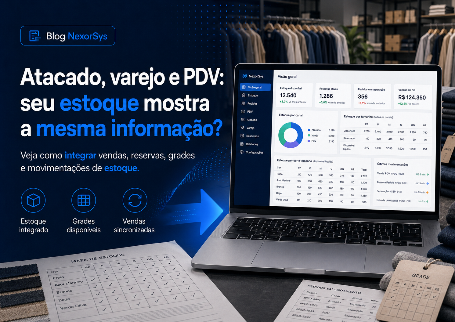 Atacado, varejo e PDV: seu estoque mostra a mesma informação?