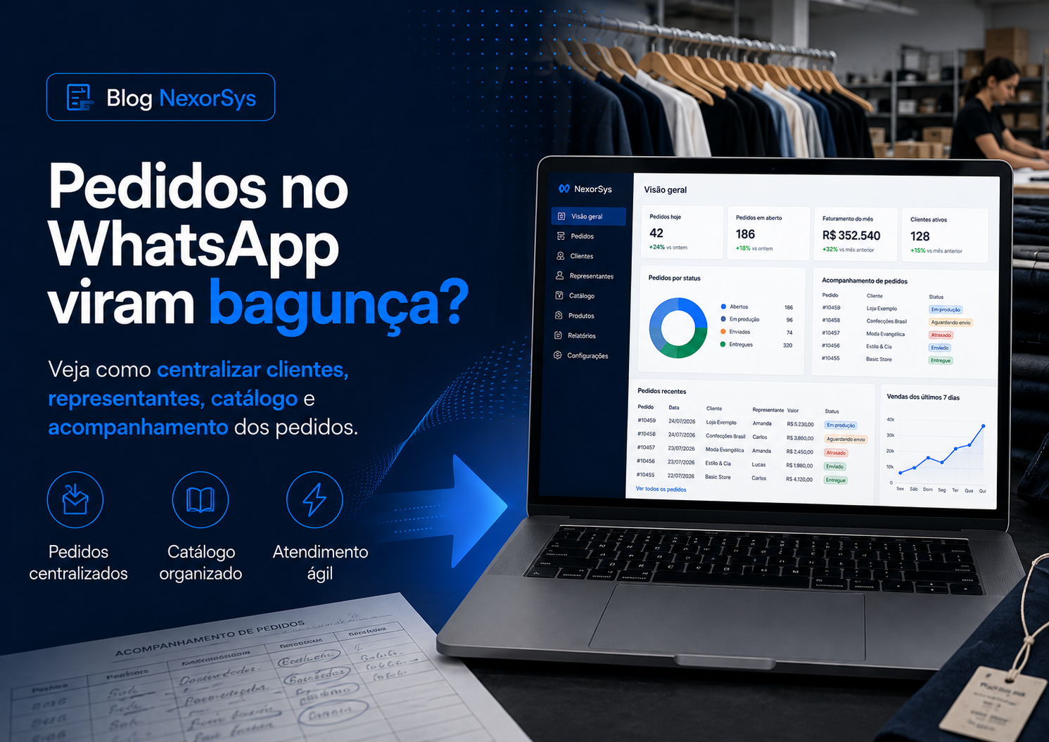 Pedidos no WhatsApp viram bagunça? Veja como organizar